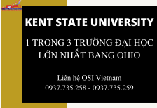 Kent State University - Một trong ba trường đại học lớn nhất bang Ohio, Mỹ