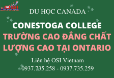 Conestoga College - Trường cao đẳng chất lượng cao tại Ontario