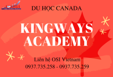 Học bổng đến 5,000CAD khi học tại Kingways Academy