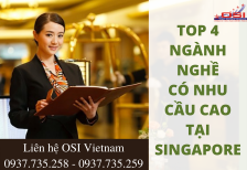 TOP 4 ngành nghề có nhu cầu cao tại Singapore